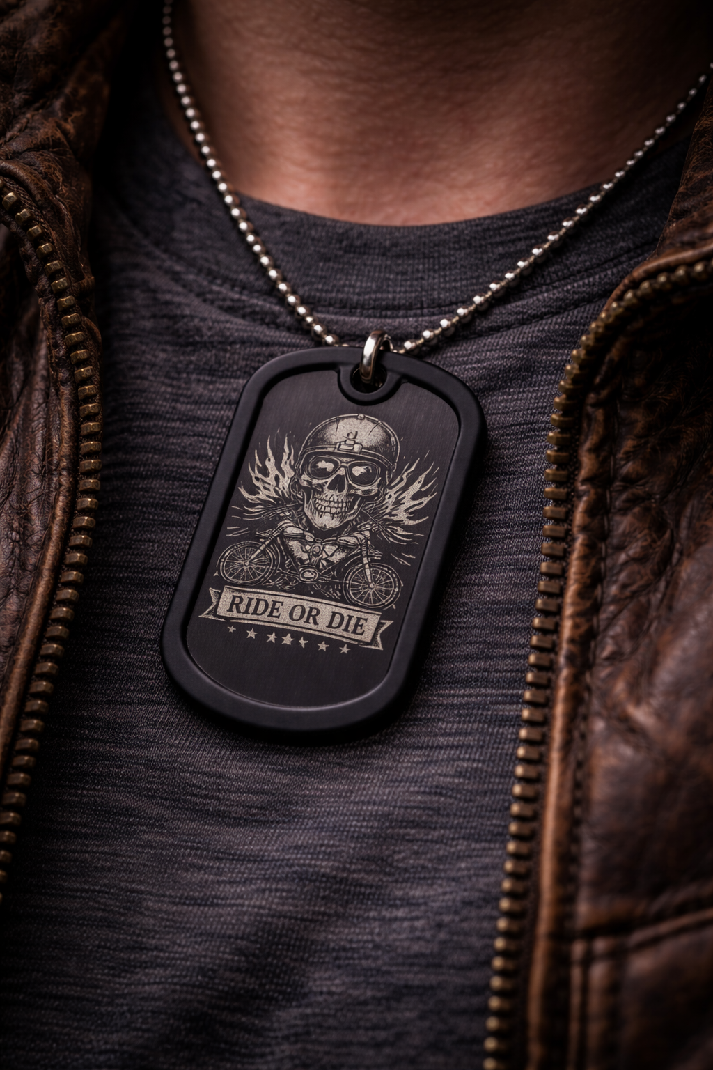 Custom Engraved Military Dog Tags