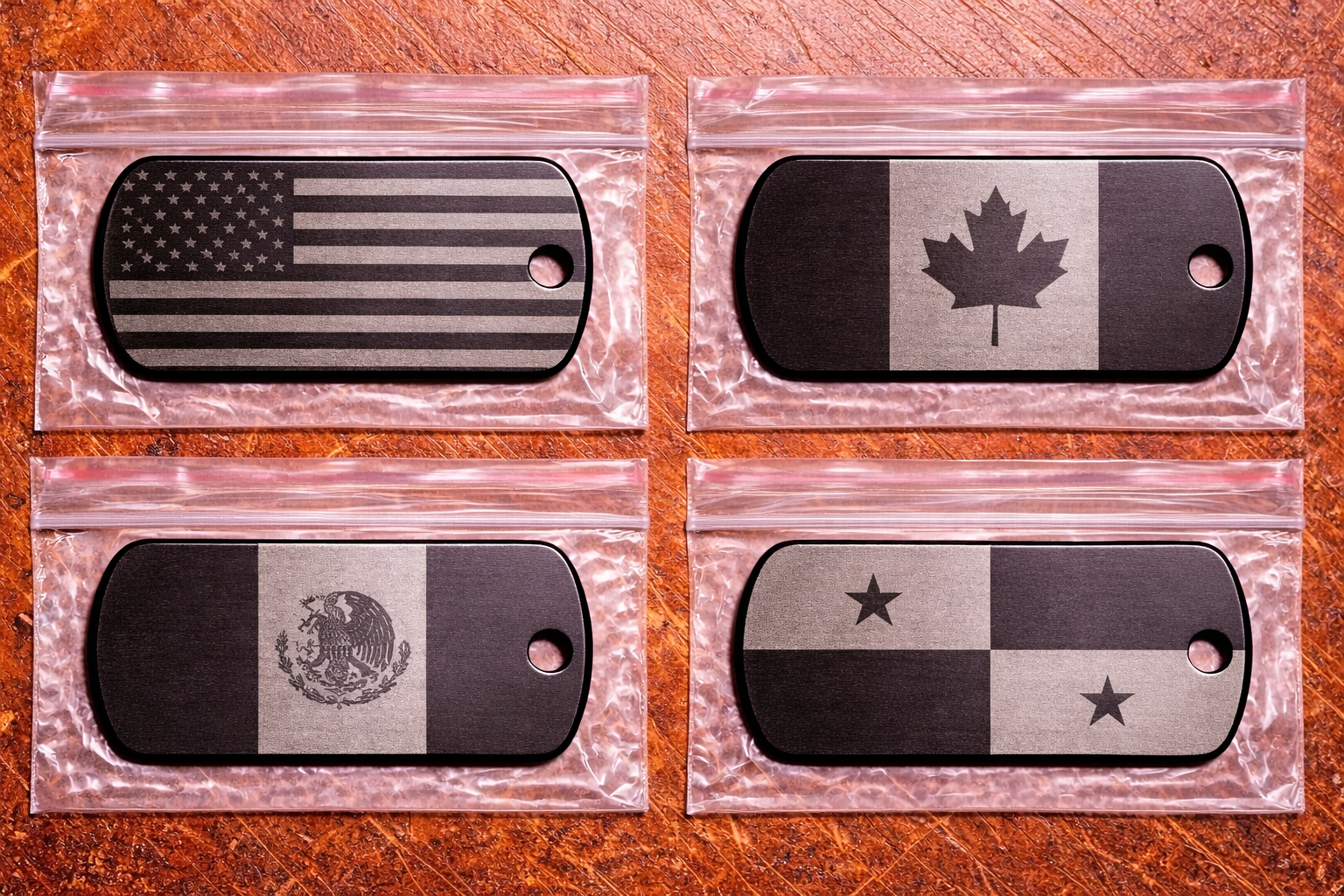 FIFA World Cup 2026 Commemorative Dog Tags - National Team Collection