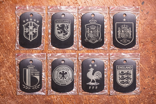 FIFA World Cup 2026 Dog Tags - European & Americas Collection