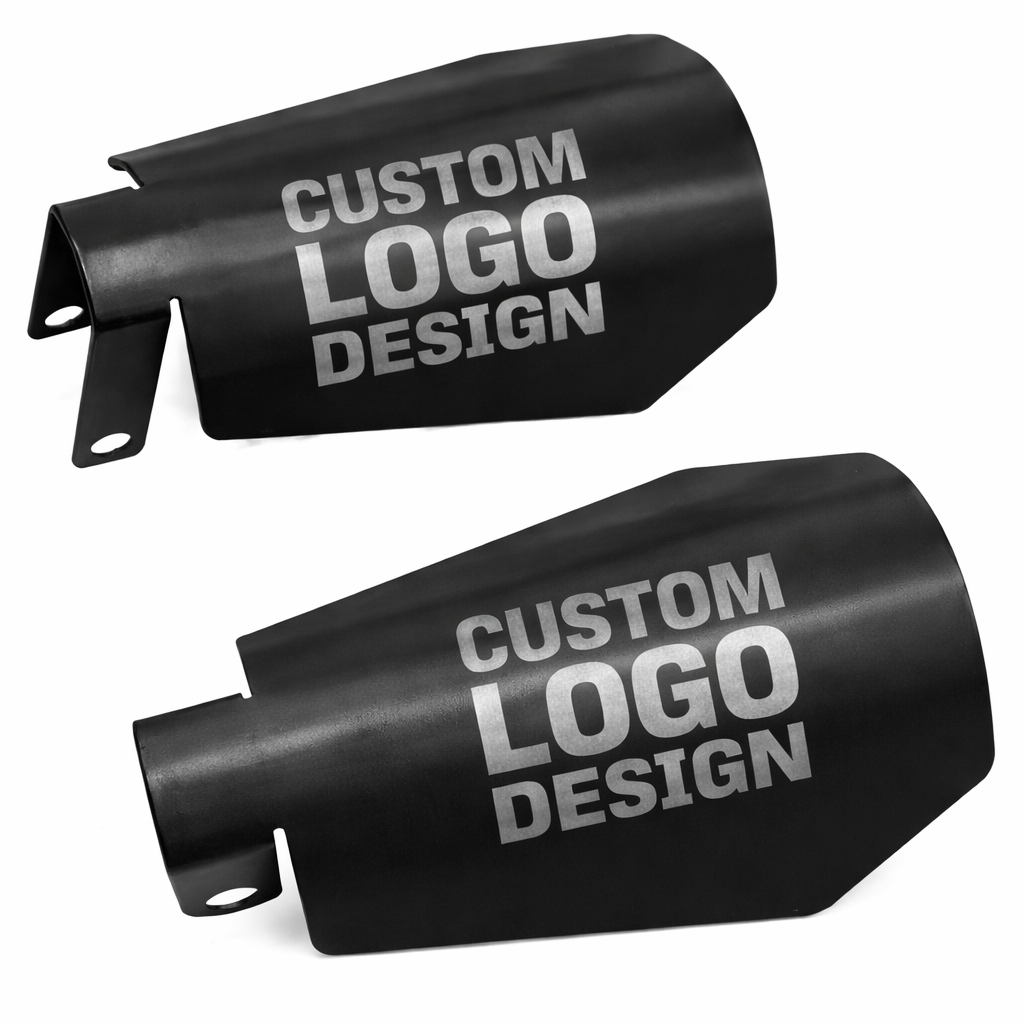 Custom Laser-Engraved Motorcycle Hand Guards (Pair)