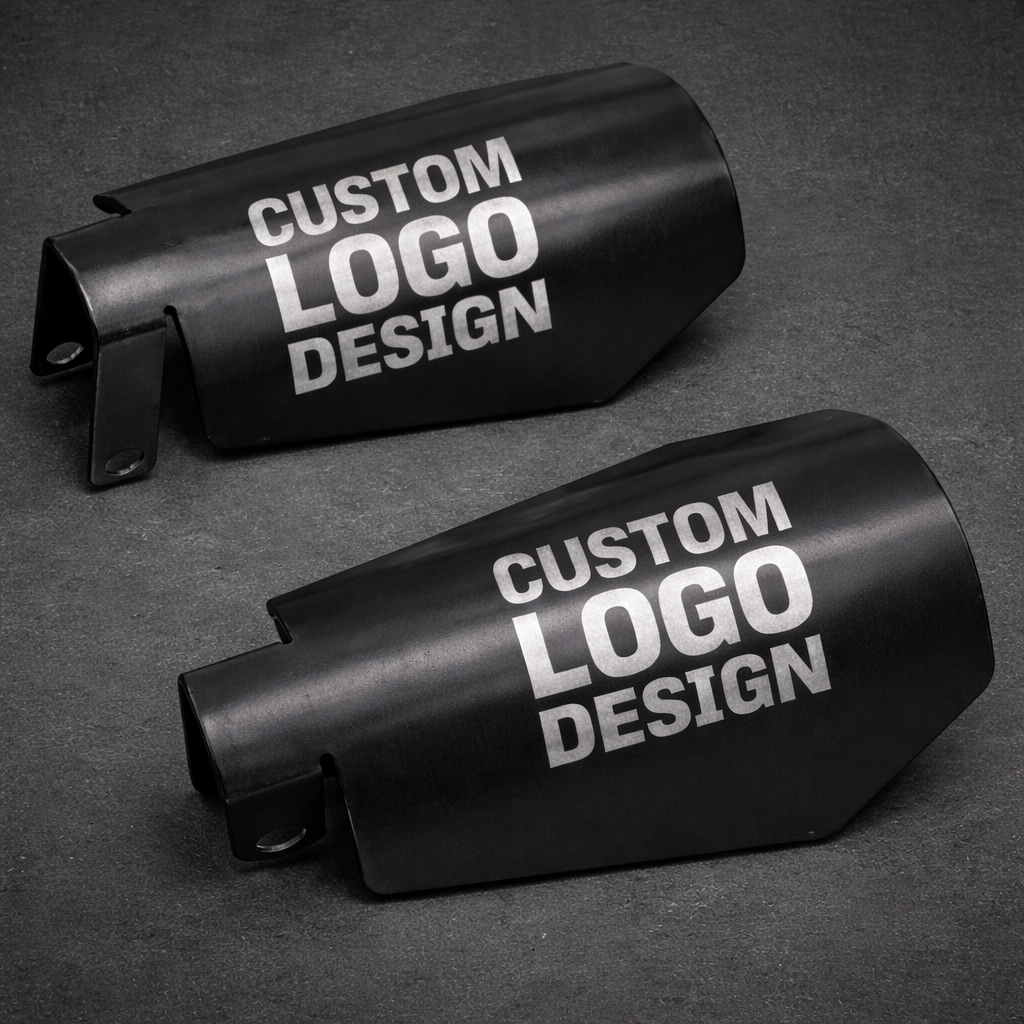 Custom Laser-Engraved Motorcycle Hand Guards (Pair)