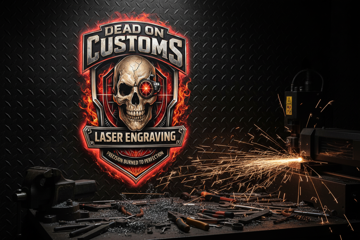 Dead On Customs Hero Banner - Bigger Logo